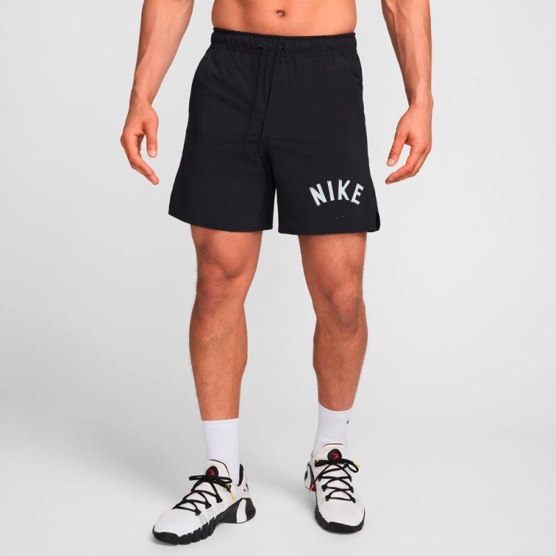Pantalón Corto Nike Dri-Fit Unlimeted Swoosh 7" de Hombre Negro
