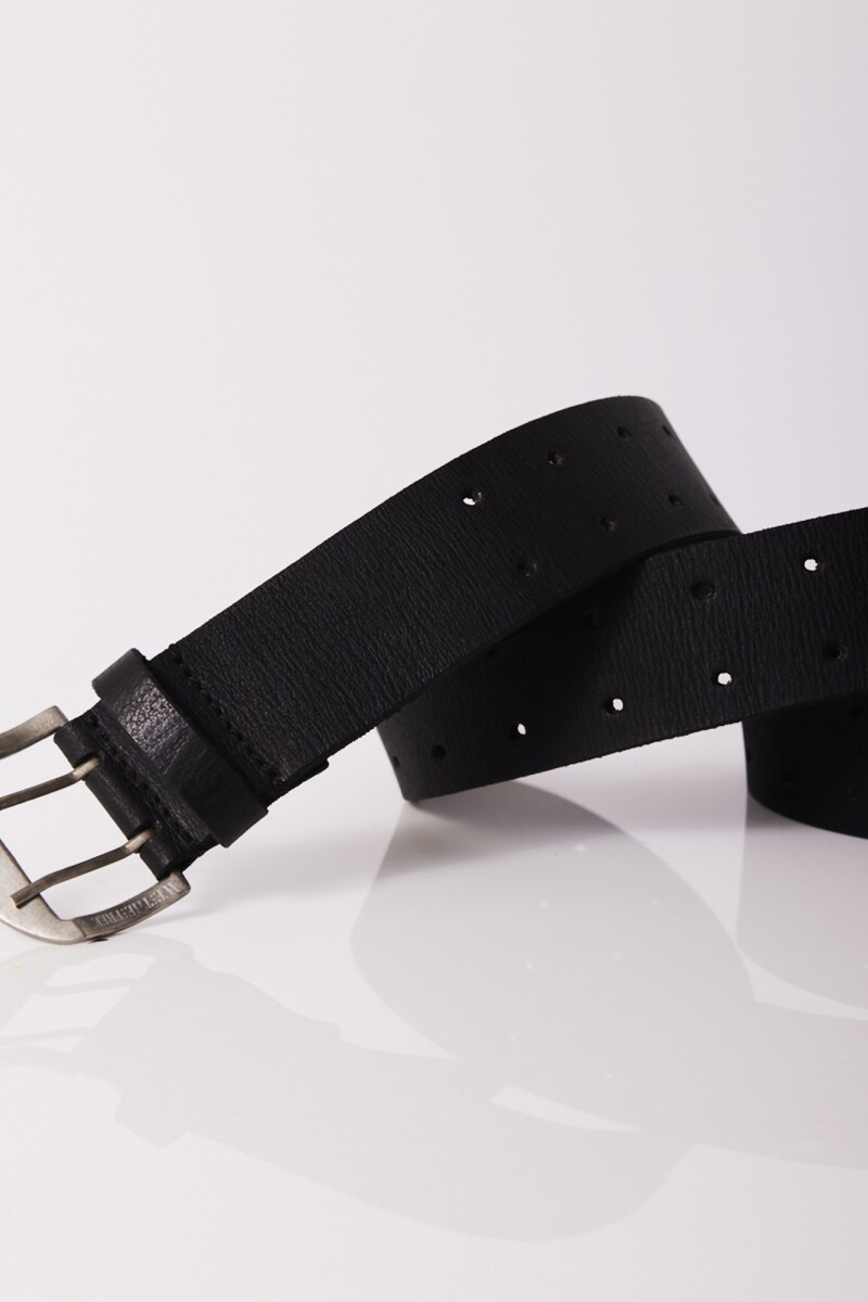 Cinturón Doble X Negro