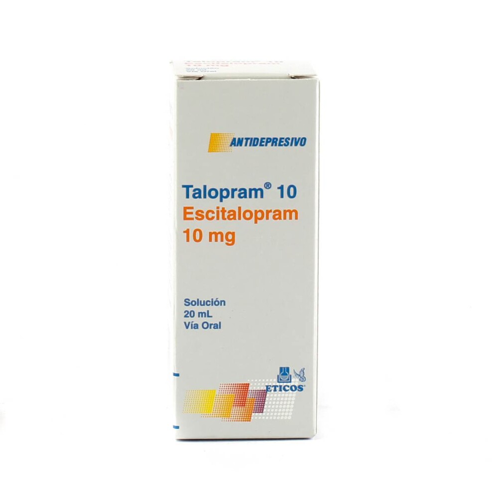 TALOPRAM 10 MG. GOTAS FR. X 20 ML. única