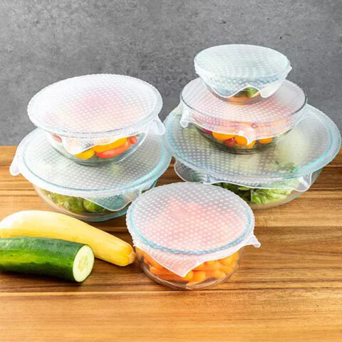 Envoltorios reutilizables para alimentos, 6 piezas TV0528