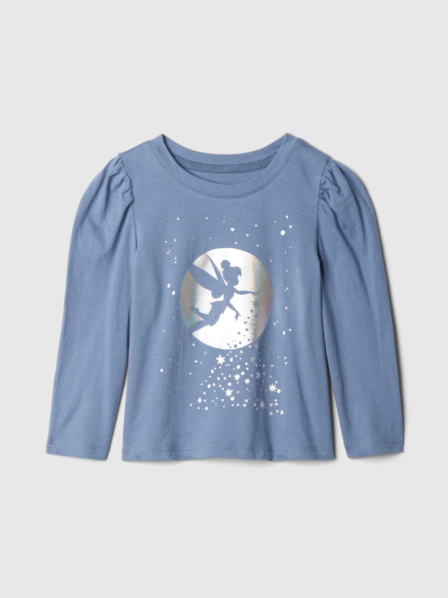 Remera Gráfico Disney Toddler Niña - Bainbridge Blue 