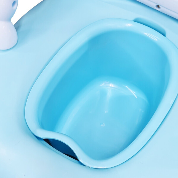 Pelela Bebe Para Niños Water Inodoro Infantil Asiento Variante Color Azul