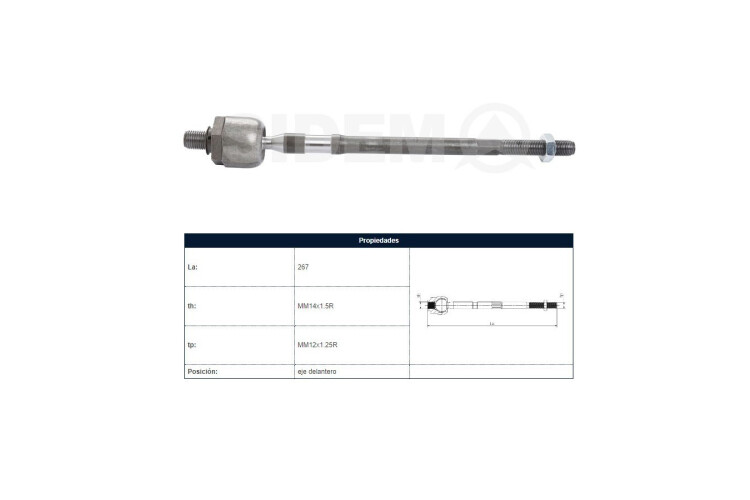 Mate Hyundai Atos 98-25 Der/Izq Mate Hyundai Atos 98-25 Der/Izq