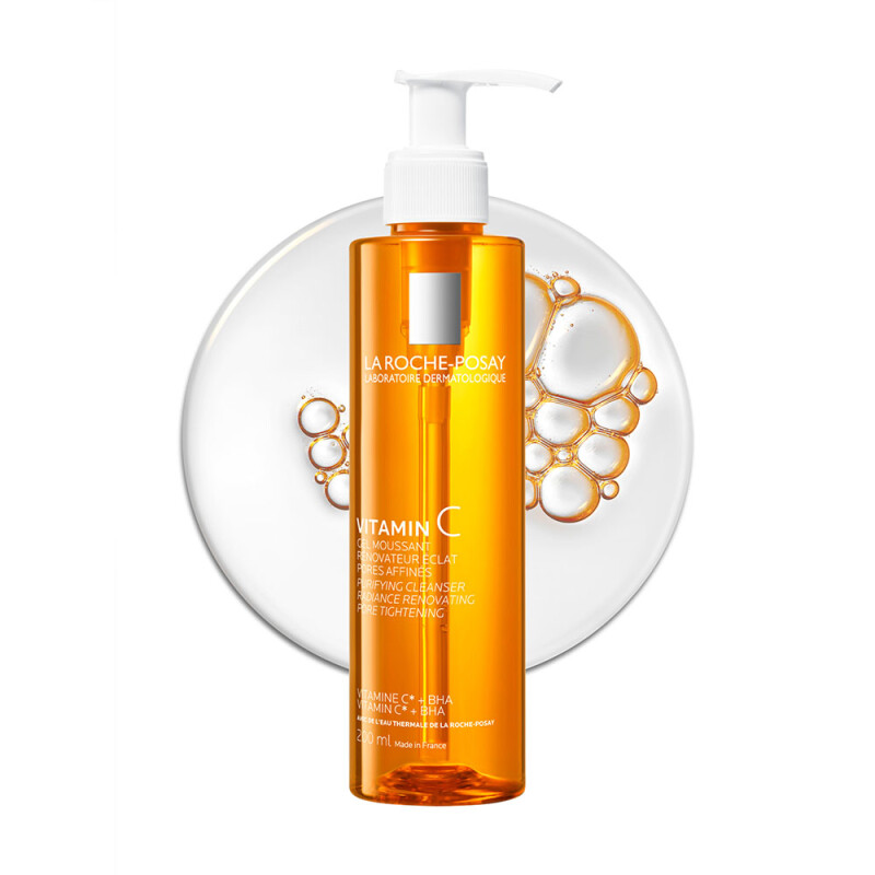 Pure Vitamin C Gel Limpiador Espumoso La Roche Posay 200 Ml. Pure Vitamin C Gel Limpiador Espumoso La Roche Posay 200 Ml.