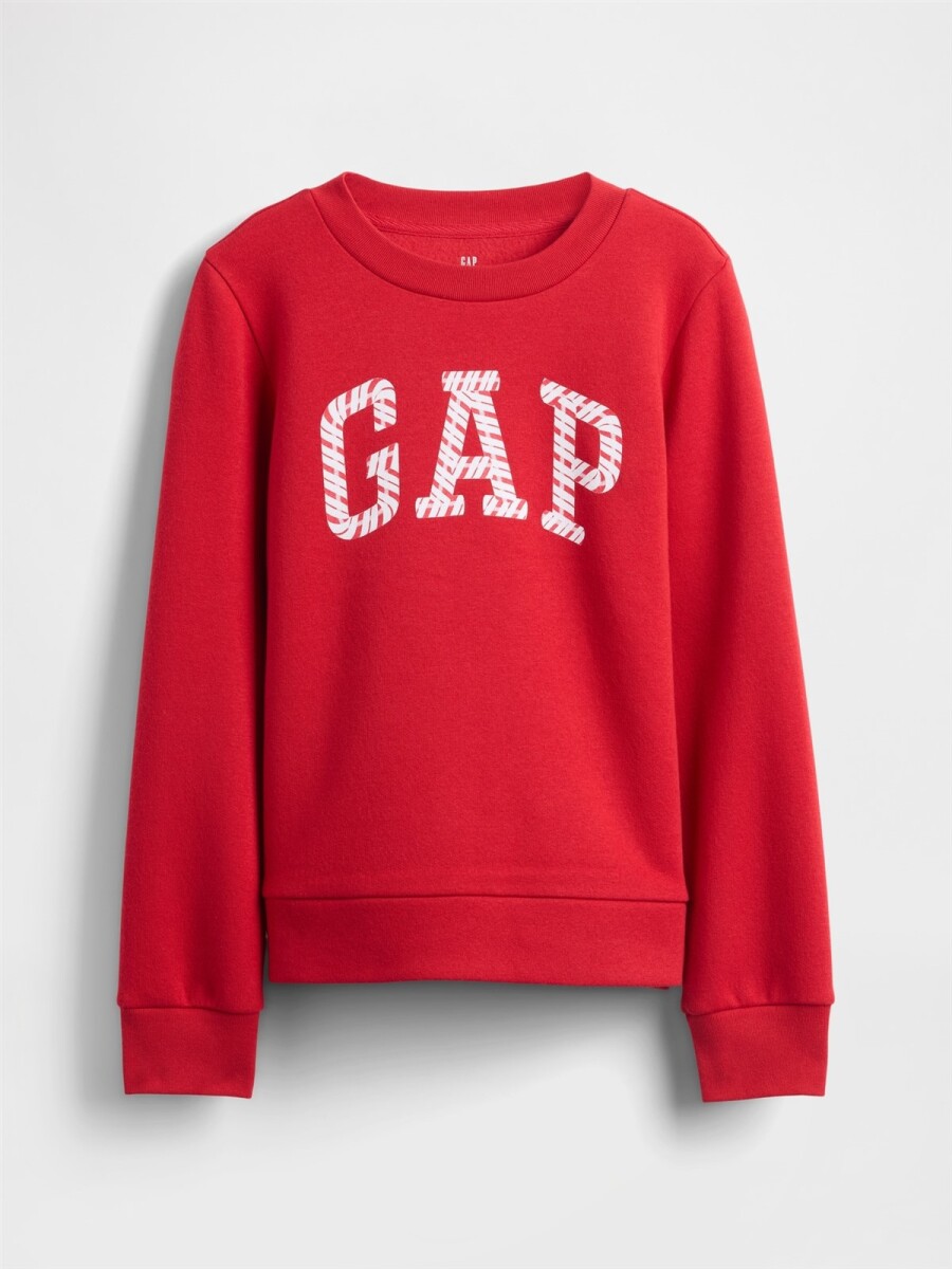 Buzo Deportivo Logo Gap Niña - Modern Red 