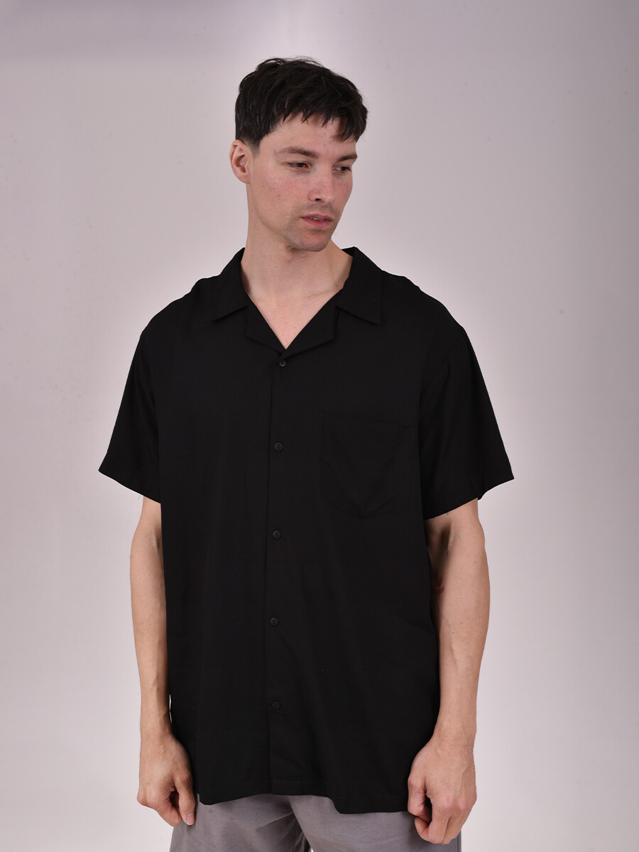 CAMISA RON - NEGRO 