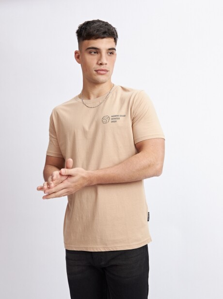 REMERA VOLLEY BEIGE