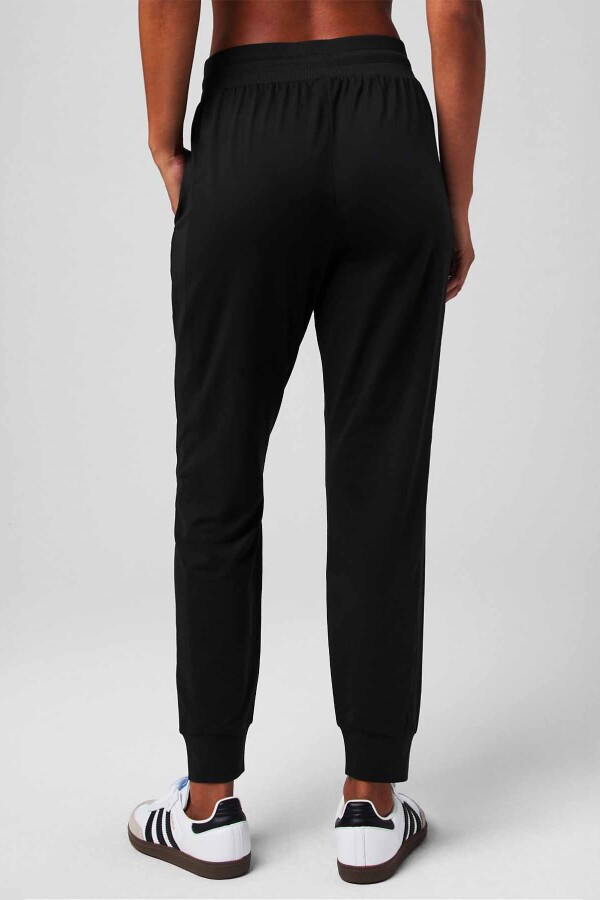Leggings Jogger Cloud Jersey Mujer Black