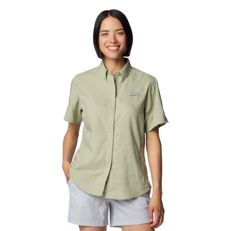 Camisa Tamiami II SS Mujer Smokey Sage