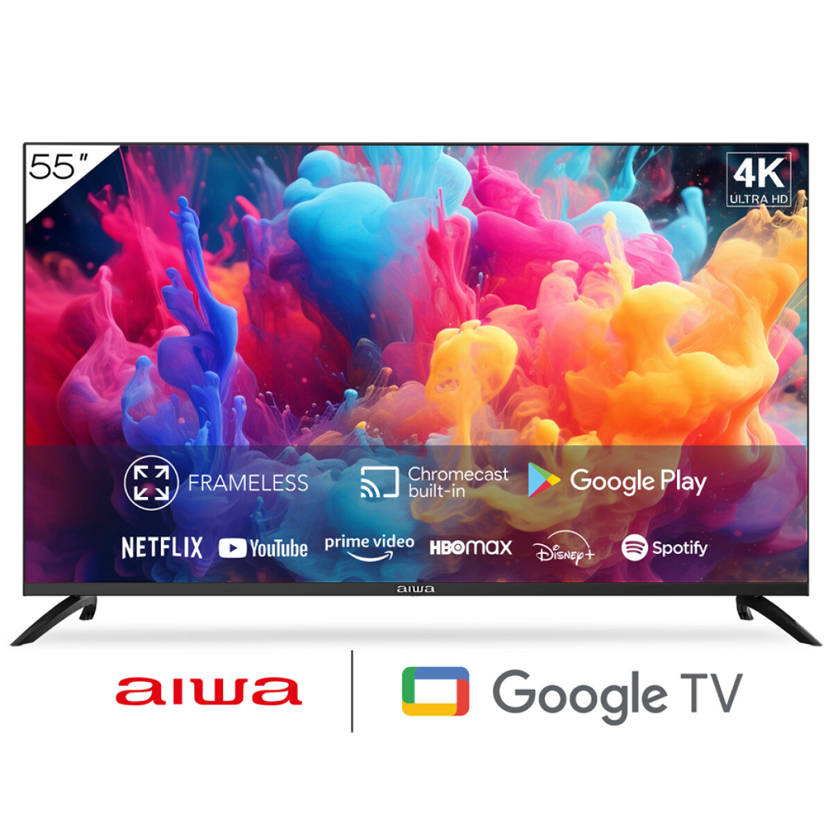 Smart TV 55'' Aiwa Google TV 4K 