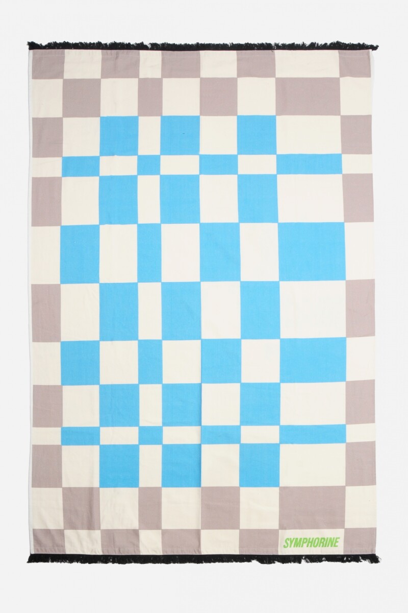 Pareo damero multicolor