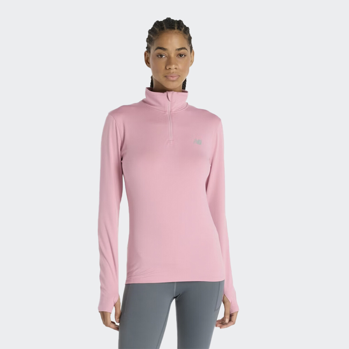Camiseta New Balance Sport Essentials Space - Rosa 