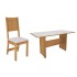 Conjunto Comedor Evora 6 Silla freijo | off white Conjunto Comedor Evora 6 Silla freijo | off white