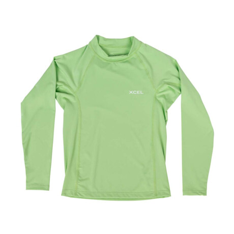 Lycra Xcel Premium Stretch Solid L/S Verde