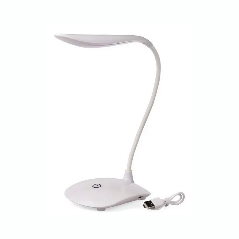 LAMPARA DE ESCRITORIO LED FLEXIBLE BLANCO LAMPARA DE ESCRITORIO LED FLEXIBLE BLANCO