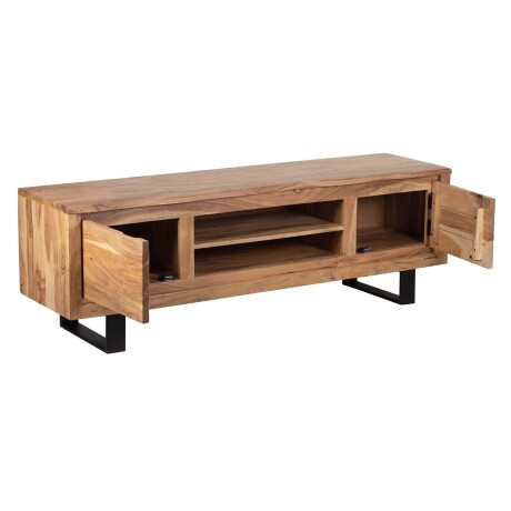 RACK PARA TV MADERA NATURAL-BEIGE NEAT NATURAL