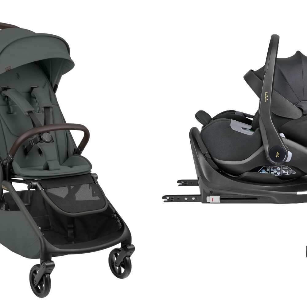Travel system GOYA Platinum KIKKABOO 360 isofix graphite