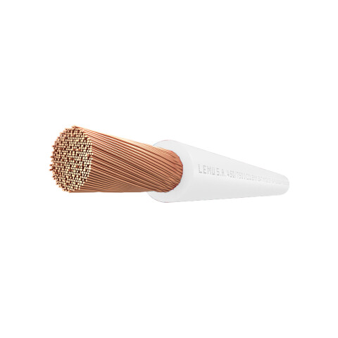 Cable de cobre flexible 3mm² blanco L94344F