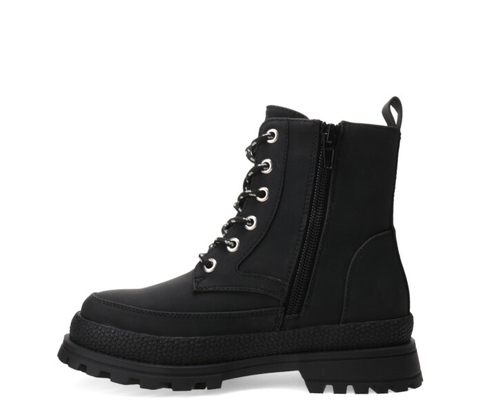 Bota SUNFLOWER acordonada con cierre Black