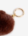 Llavero Cozy Llavero Corazon Cozy Con Beads, - Marron Chocolate