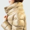 Herno-Campera de nylon rellena de plumas, Dora Beige