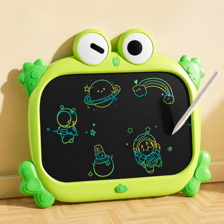 Pizarra Mágica Infantil Lcd Dibujo Reutilizable Tablet Rana