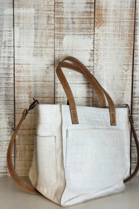 Cartera Wabi Blanco King