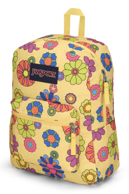 MOCHILA JANSPORT CROSS TOWN POWER TO THE FLOWER