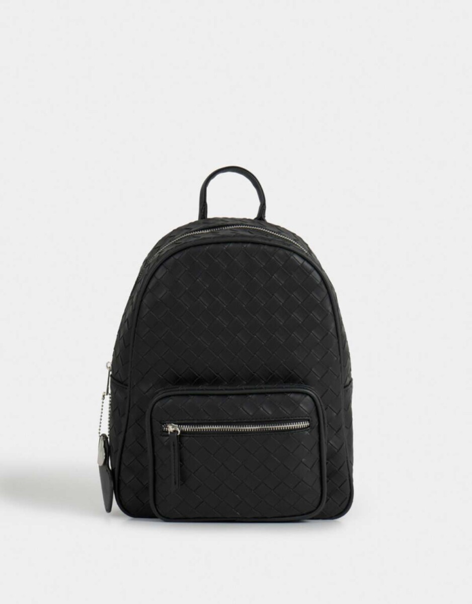 Mochila Trenzada - Negro 