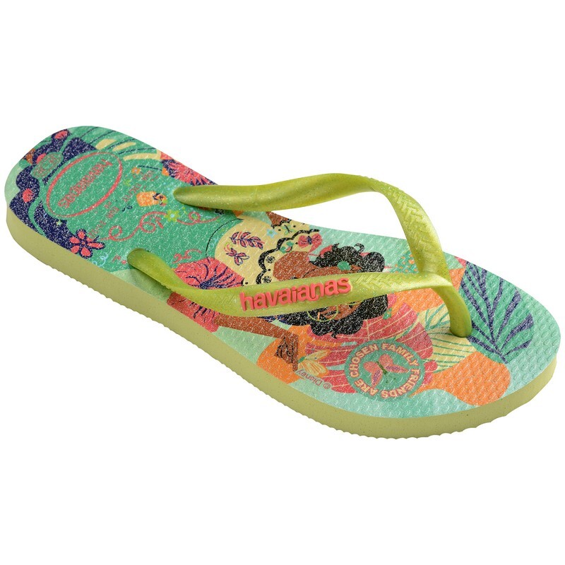 Ojotas Havaianas Kids Slim Princess Verde