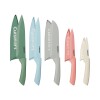 JUEGO DE 5 CUCHILLOS C/ESTUCHE REVESTIDO EN CERAMICA CUISINART JUEGO DE 5 CUCHILLOS C/ESTUCHE REVESTIDO EN CERAMICA CUISINART
