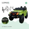 Jeep a batería para Niños Verde