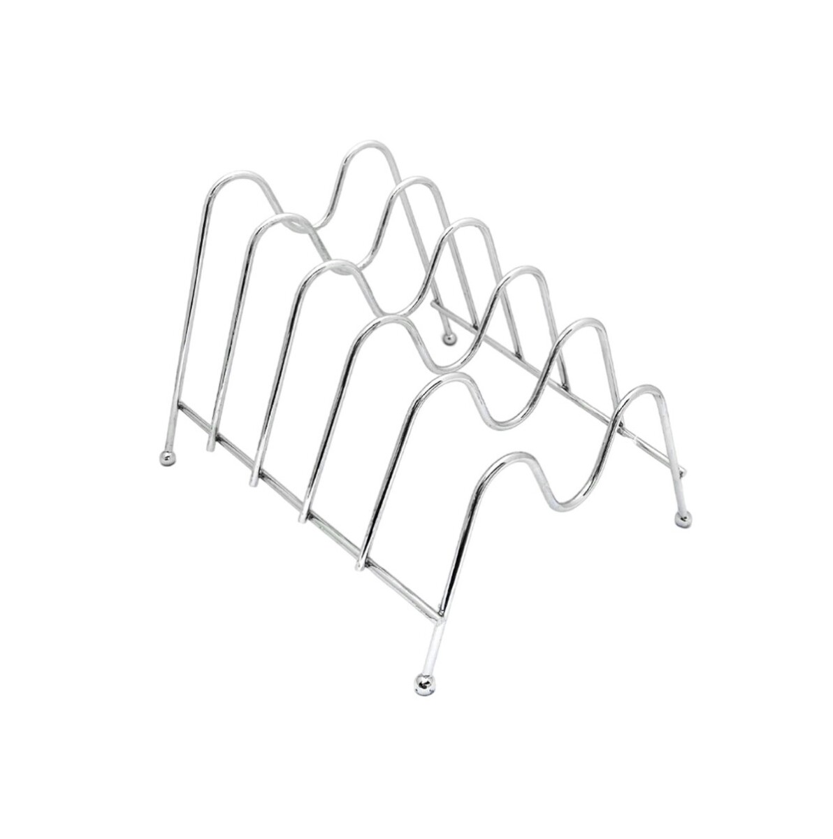 Soporte Metálico Organizador para 5 Platos – Selecta 