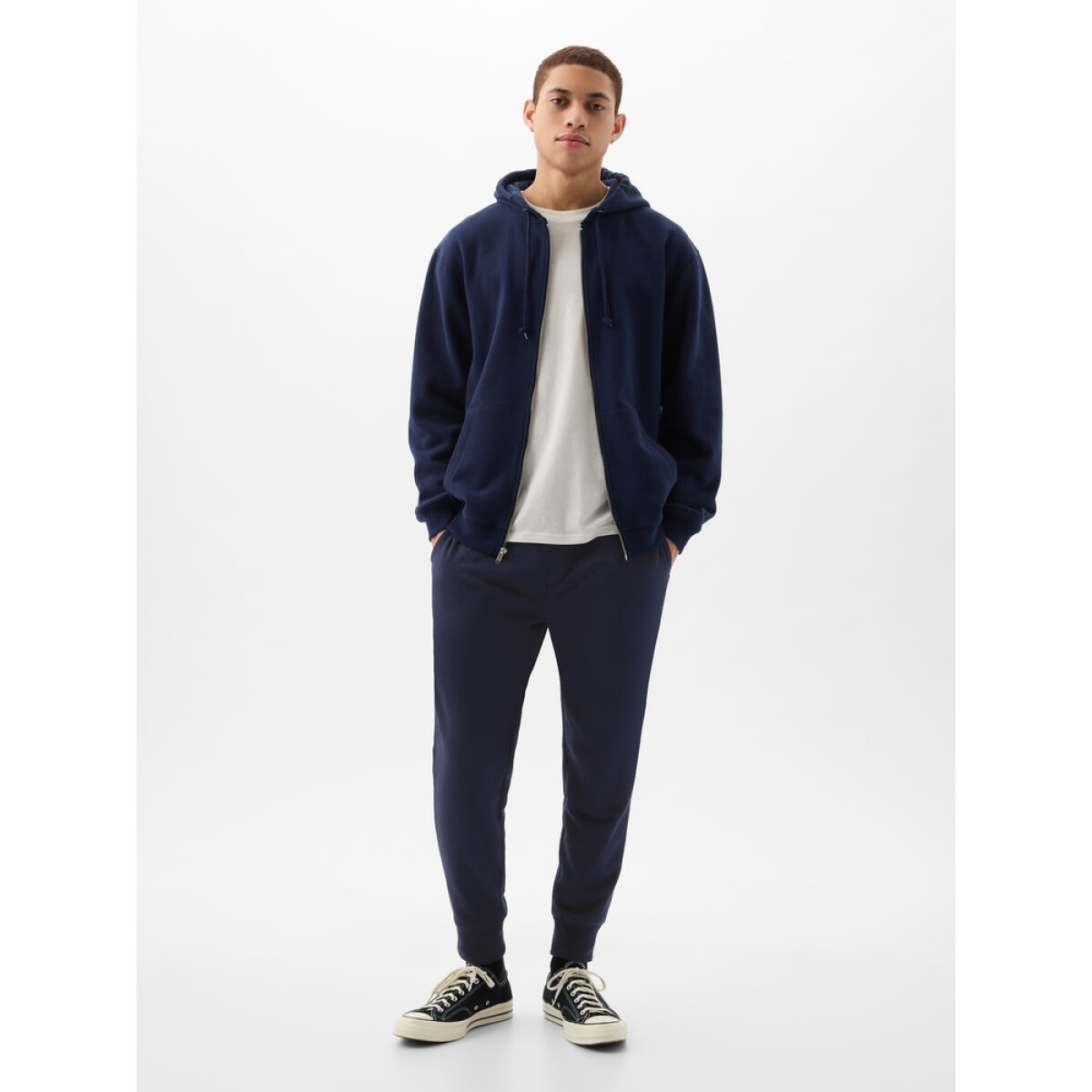 V-FRCH FT HERITAGE LOGO JOGGER - TAPESTRY NAVY 