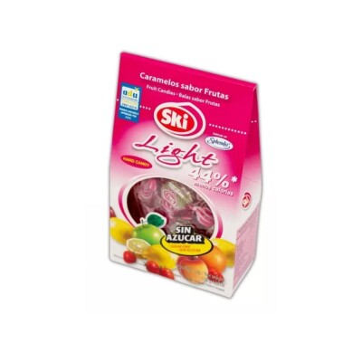 Caramelos Frutados Sin Azúcar Ski 100g Ski Caramelos Fruta S/a 100gr