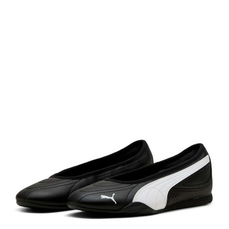 Ballerina de Mujer Puma Catch Soleil Negro - Blanco