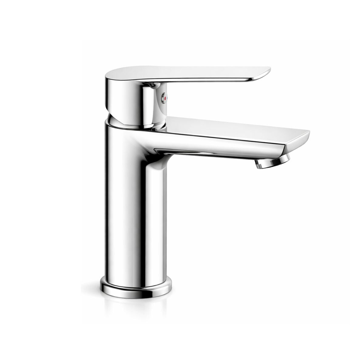 Grifería De Lavatorio Monocomando De Mesada Blaster Cromado Brillante 