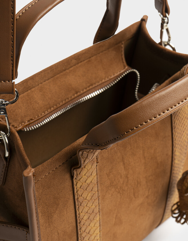 City Carteras Medianas - Marron Camel