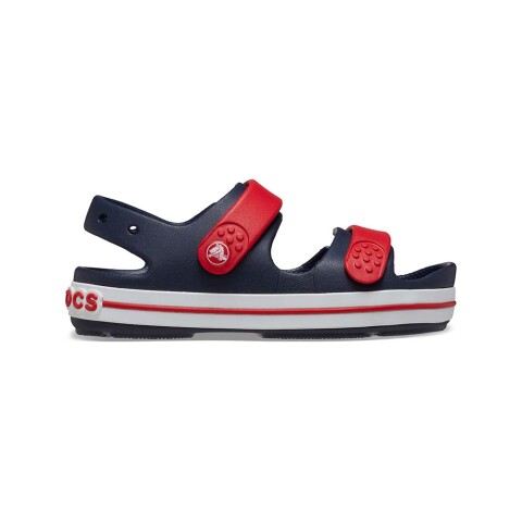 Sandalias Crocband Cruiser Sandal - Niños Navy/varsity Red