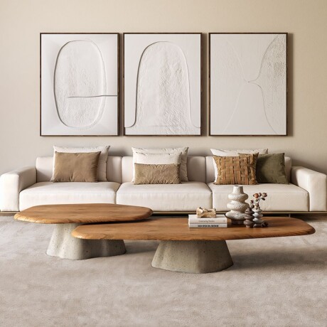 Conjunto de mesas de living Petra Conjunto de mesas de living Petra