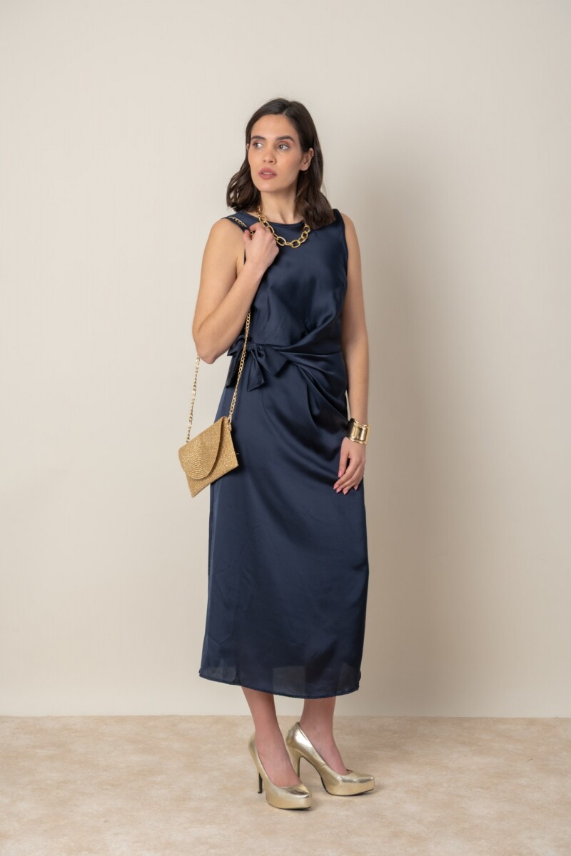 VESTIDO AYMARA - Azul 