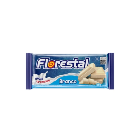 CHOCOLATE FLORESTAL BLANCO TABLETA 80GRS CHOCOLATE FLORESTAL BLANCO TABLETA 80GRS