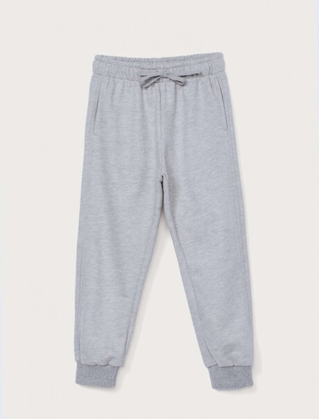 PANTALÓN BABUCHA INFANTIL UNISSEX GRIS