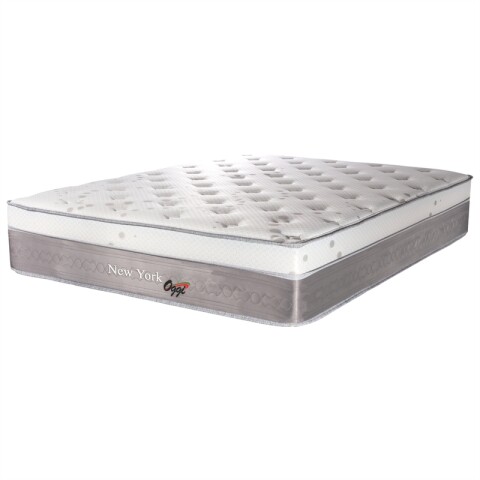 Colchón NEW YORK Premium Queen - Resortes 158x198x30 cm | Soporta 120 Kg Colchón NEW YORK Premium Queen - Resortes 158x198x30 cm | Soporta 120 Kg