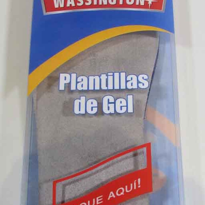 Plantillas Wassington de Gel Gris