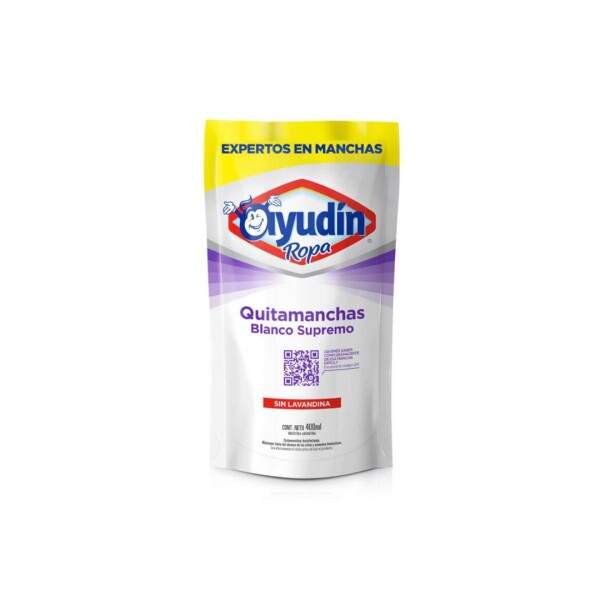 Ayudin Ropa Blanco Supremo 400ml Ayudin Ropa Blanco Supremo 400ml