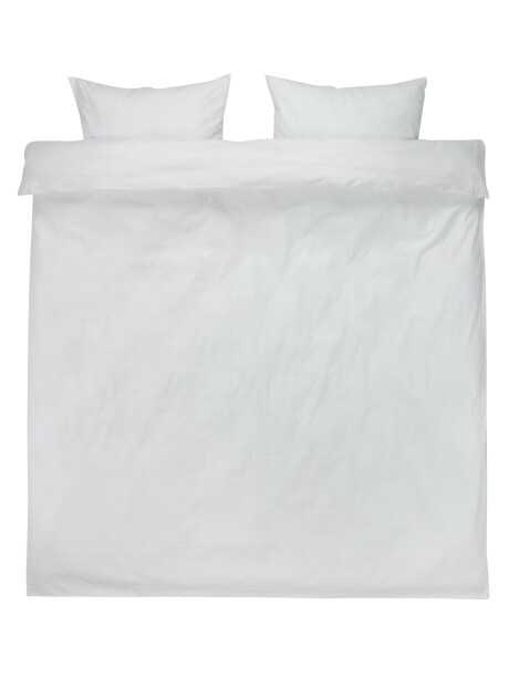 Juego funda nórdica DANA 240x220 Queen blanco Juego funda nórdica DANA 240x220 Queen blanco