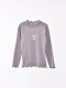POLERA GIRL'S TEAM II GRIS
