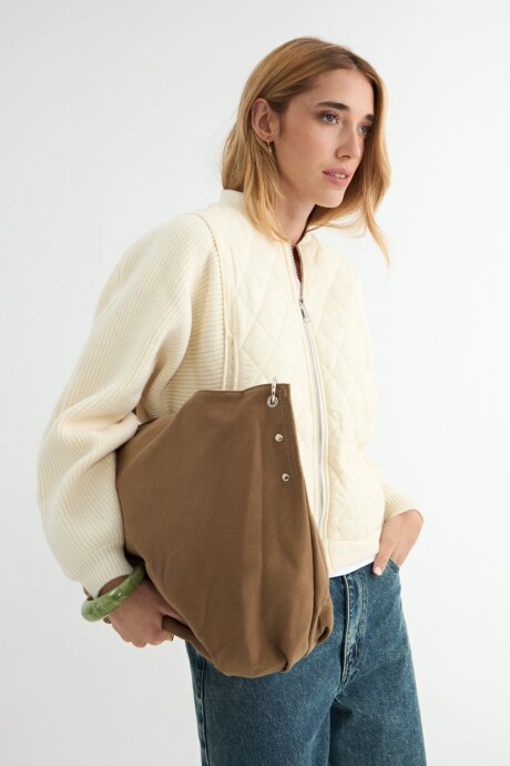 Cartera Filomena Beige