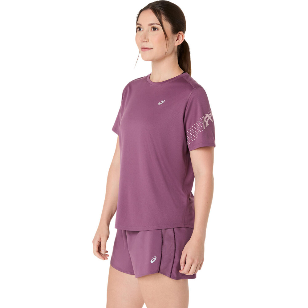 Polo Running Icon SS Top Mujer Velvet Purple